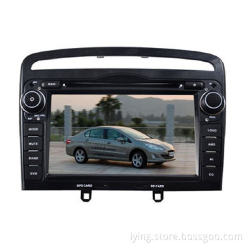 2013 Peugeot 408 Car GPS Navigation System, 800 x 480-pixel Resolution